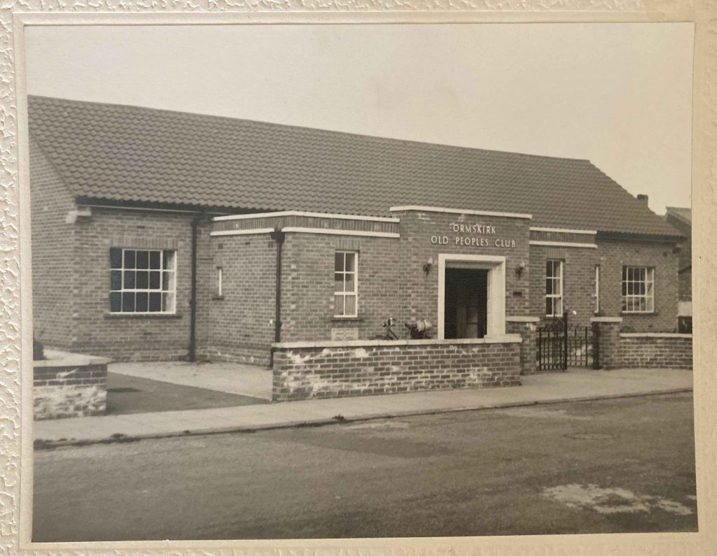 Ormskirk Old Peoples Club in the 1950s